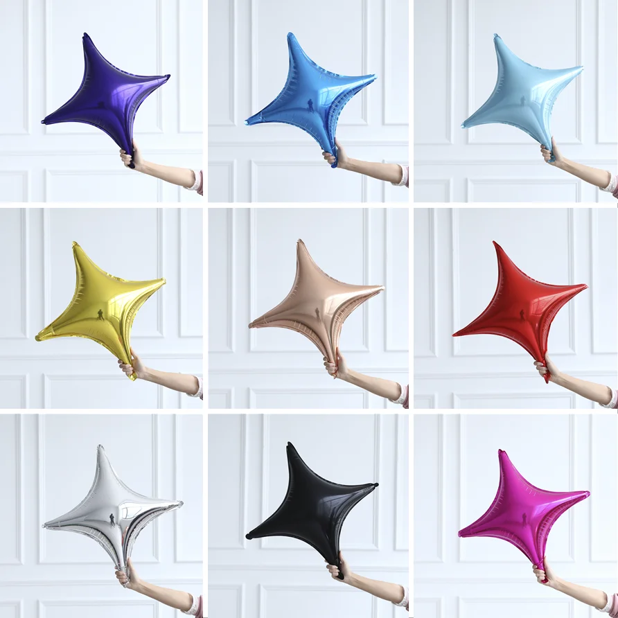 5/10pcs 26inch Colorful Four-pointed Star Balloons Helium Foil Balloons Wedding Bridal Shower Graduation Party Decoration
5/10pcs 26inch Colorful Four-pointed Star Balloons Helium Foil Balloons Wedding Bridal Shower Graduation Party Decoration