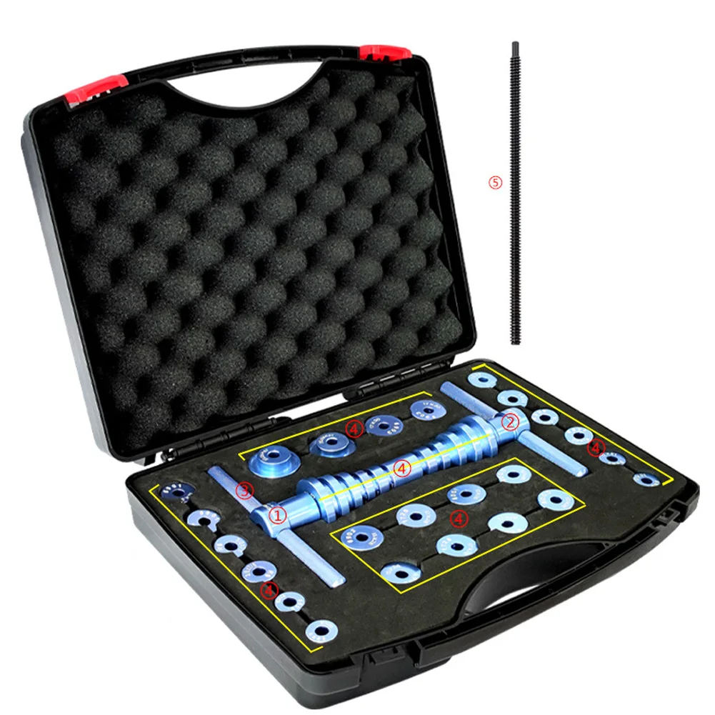 Bike Hub Bearing Install Remove Tool Kit Bottom Bracket BB Install Remove Tool Set Bearing Removal Press Installation Tools
Bike Hub Bearing Install Remove Tool Kit Bottom Bracket BB Install Remove Tool Set Bearing Removal Press Installation Tools