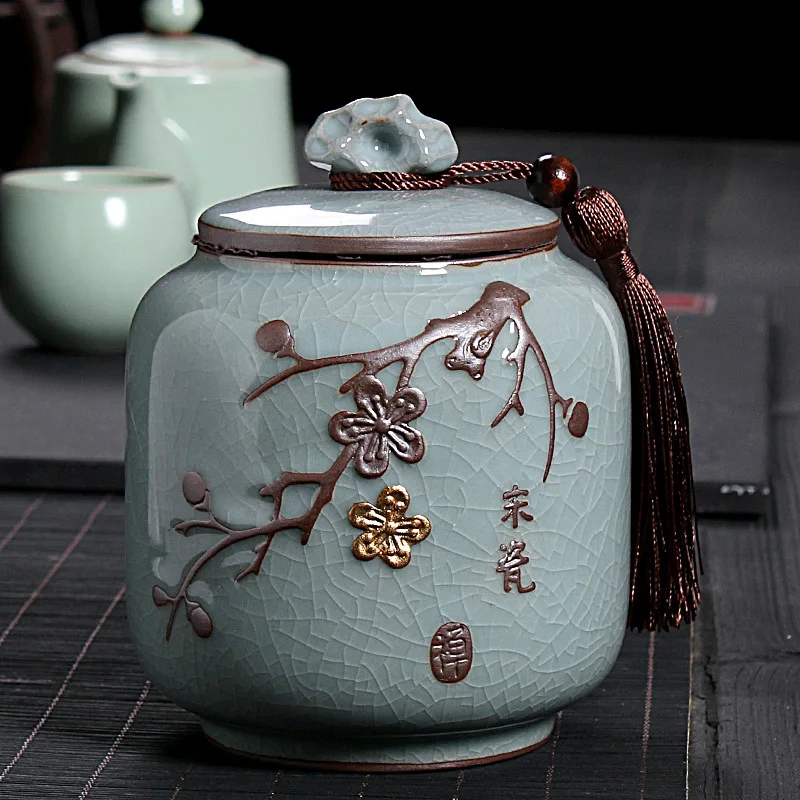 Large Chinoiserie Tea Caddy Porcelain Round Coffee Canister Tea Caddy with Lid Kitchen Gadget Sets Caja Para Te Teaware 1228
Large Chinoiserie Tea Caddy Porcelain Round Coffee Canister Tea Caddy with Lid Kitchen Gadget Sets Caja Para Te Teaware 1228