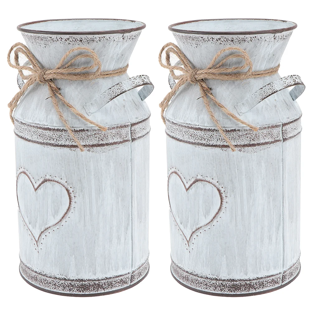 2pcs Rustic Metal Flower Vase Metal Galvanized Flower Vase Vintage Flower Bucket Shabby Jug Vase Farmhouse Jug Vase Garden Home
2pcs Rustic Metal Flower Vase Metal Galvanized Flower Vase Vintage Flower Bucket Shabby Jug Vase Farmhouse Jug Vase Garden Home