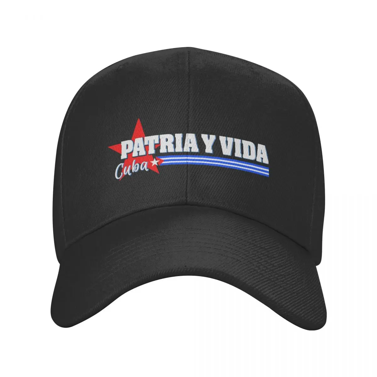 Patria Y Vida Cuba Freedom Baseball Caps Unisex Sport Trucker Hat Para Cubano Dad Hat Adjustable Polyester Golf Hats Summer Hats
Patria Y Vida Cuba Freedom Baseball Caps Unisex Sport Trucker Hat Para Cubano Dad Hat Adjustable Polyester Golf Hats Summer Hats