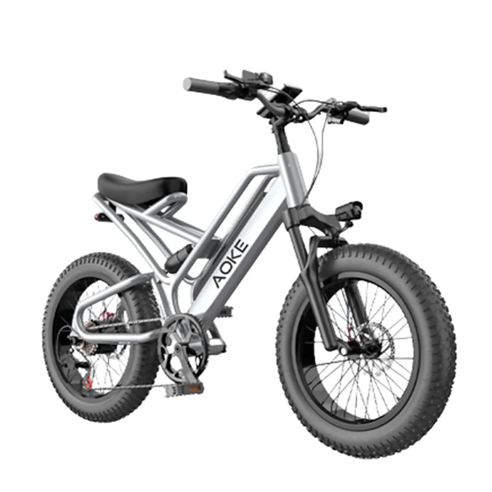 20 Inches Electric Bicycle Lithium Battery Aluminium Alloy e-Bike Dual Disc Brake 48V 12/15Ah Cross-Country Variable Speed
20 Inches Electric Bicycle Lithium Battery Aluminium Alloy e-Bike Dual Disc Brake 48V 12/15Ah Cross-Country Variable Speed