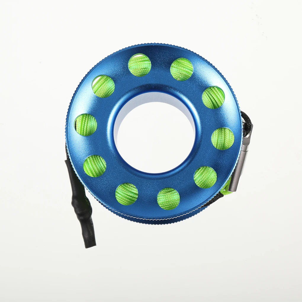Dive Reel Professional Safety High Density 15m Rope Lightweight Aluminum Cave Spool with Snap Hook Swimming Supplies
Dive Reel Professional Safety High Density 15m Rope Lightweight Aluminum Cave Spool with Snap Hook Swimming Supplies