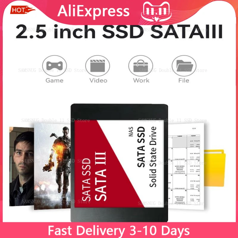 SATA SSD 2tb 2.5Inch High Speed SSD 512GB HD 4TB Internal ssd sata 1tb Solid State Drive nvme m2 hdd Notebook For Laptop ps4
SATA SSD 2tb 2.5Inch High Speed SSD 512GB HD 4TB Internal ssd sata 1tb Solid State Drive nvme m2 hdd Notebook For Laptop ps4