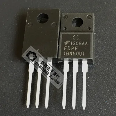 Original new 2pcs/ 16N50UT FDPF16N50UT 15A/500V TO-220F 
Original new 2pcs/ 16N50UT FDPF16N50UT 15A/500V TO-220F