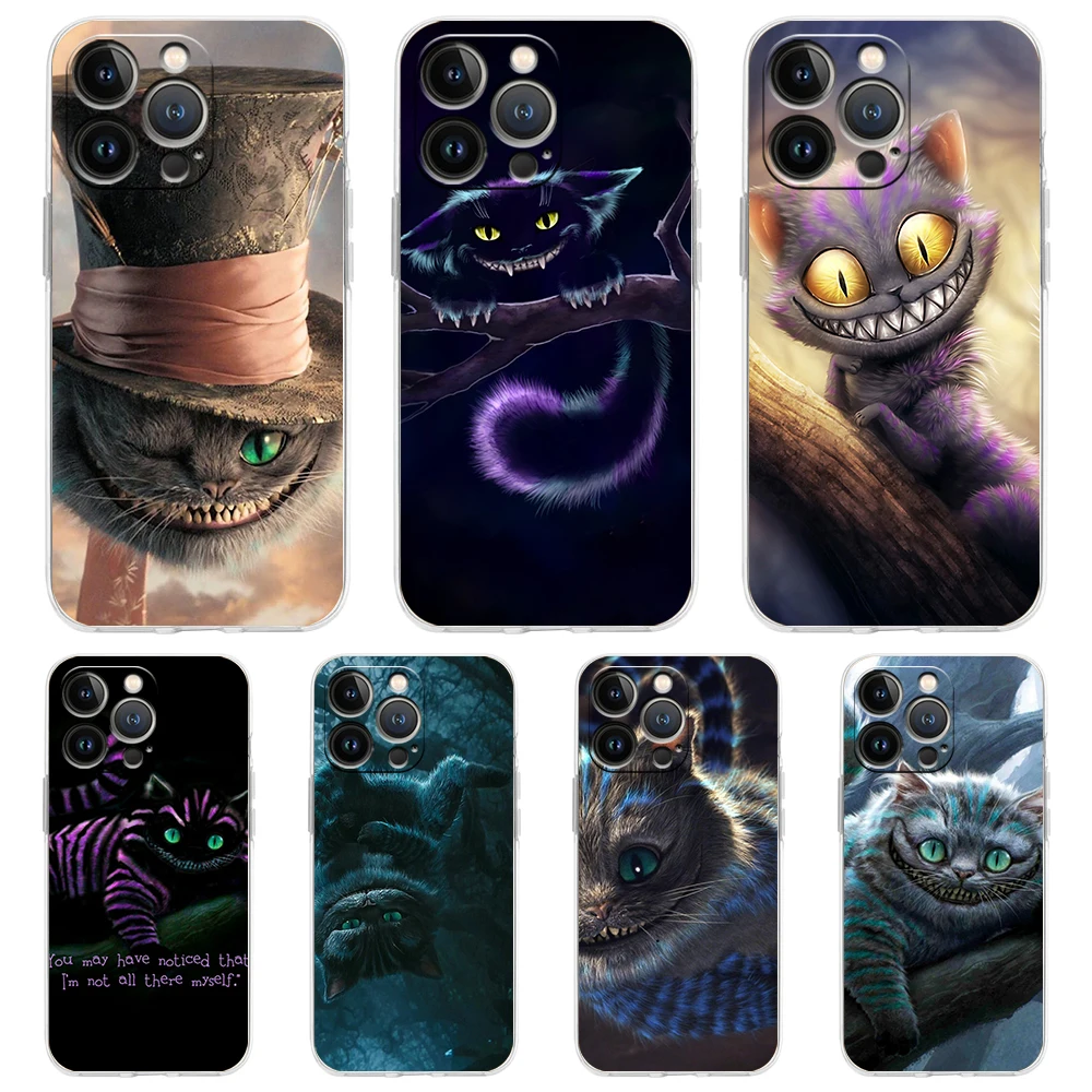 Чехол Heshire с котом для iPhone 13 12 Pro Max, прозрачный мягкий чехол для iPhone 11 Pro Max 7 8 Plus X XS XR SE2020
Чехол Heshire с котом для iPhone 13 12 Pro Max, прозрачный мягкий чехол для iPhone 11 Pro Max 7 8 Plus X XS XR SE2020