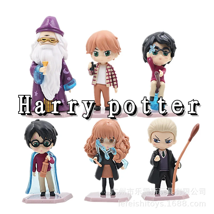 6 Pcs Harry Potter Anime Golden Trio of Magic Academy Toy Doll Machine Twisted Egg Doll Ornaments Birthday Gift
6 Pcs Harry Potter Anime Golden Trio of Magic Academy Toy Doll Machine Twisted Egg Doll Ornaments Birthday Gift