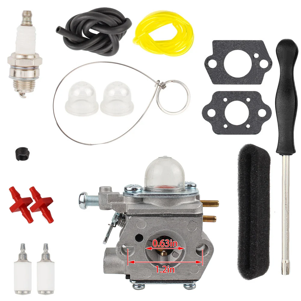 Improve the Efficiency of Your For Hyper Tough H 2510 (41ADZ02C735) String Trimmer with a New Carburetor Part 753 06423
Improve the Efficiency of Your For Hyper Tough H 2510 (41ADZ02C735) String Trimmer with a New Carburetor Part 753 06423