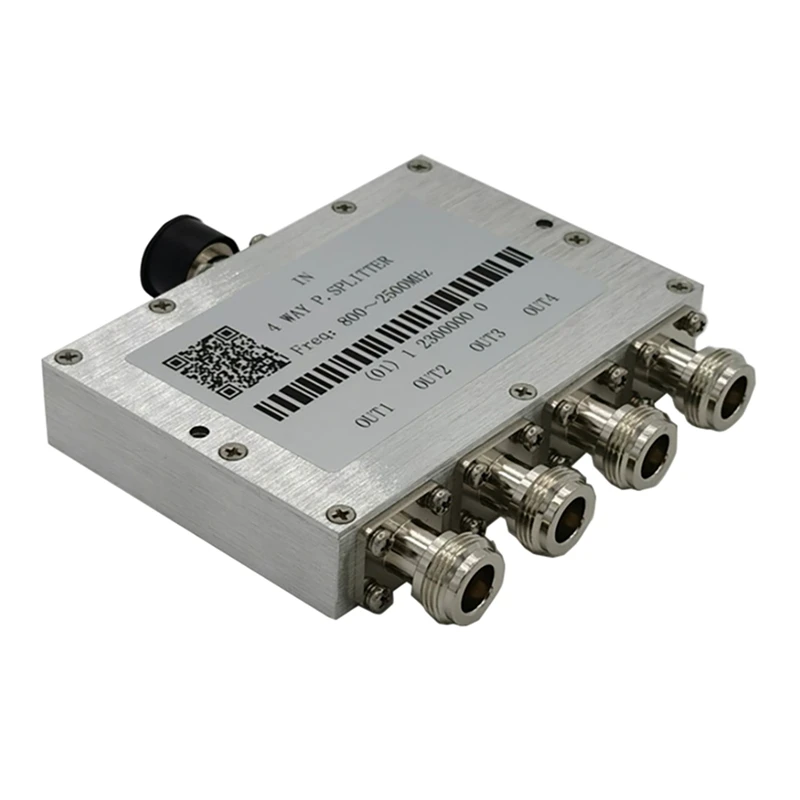 Power Divider One-To-Four Power Divider RF Power Divider Splitter N-Type Interface
Power Divider One-To-Four Power Divider RF Power Divider Splitter N-Type Interface