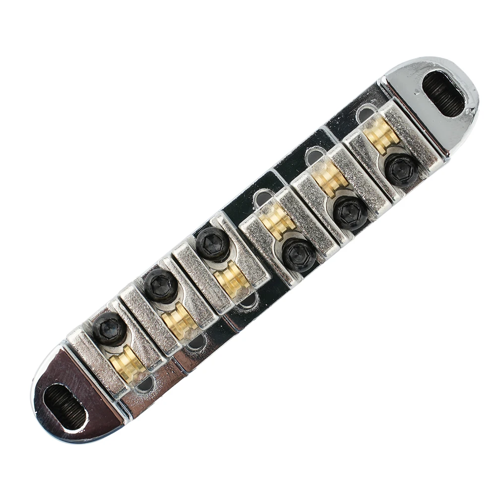Roller Saddle Guitar Bridge Roller Saddles Silver Tune-O-Matic Zinc Alloy Black Copper For LP SG Electric Guitar
Roller Saddle Guitar Bridge Roller Saddles Silver Tune-O-Matic Zinc Alloy Black Copper For LP SG Electric Guitar