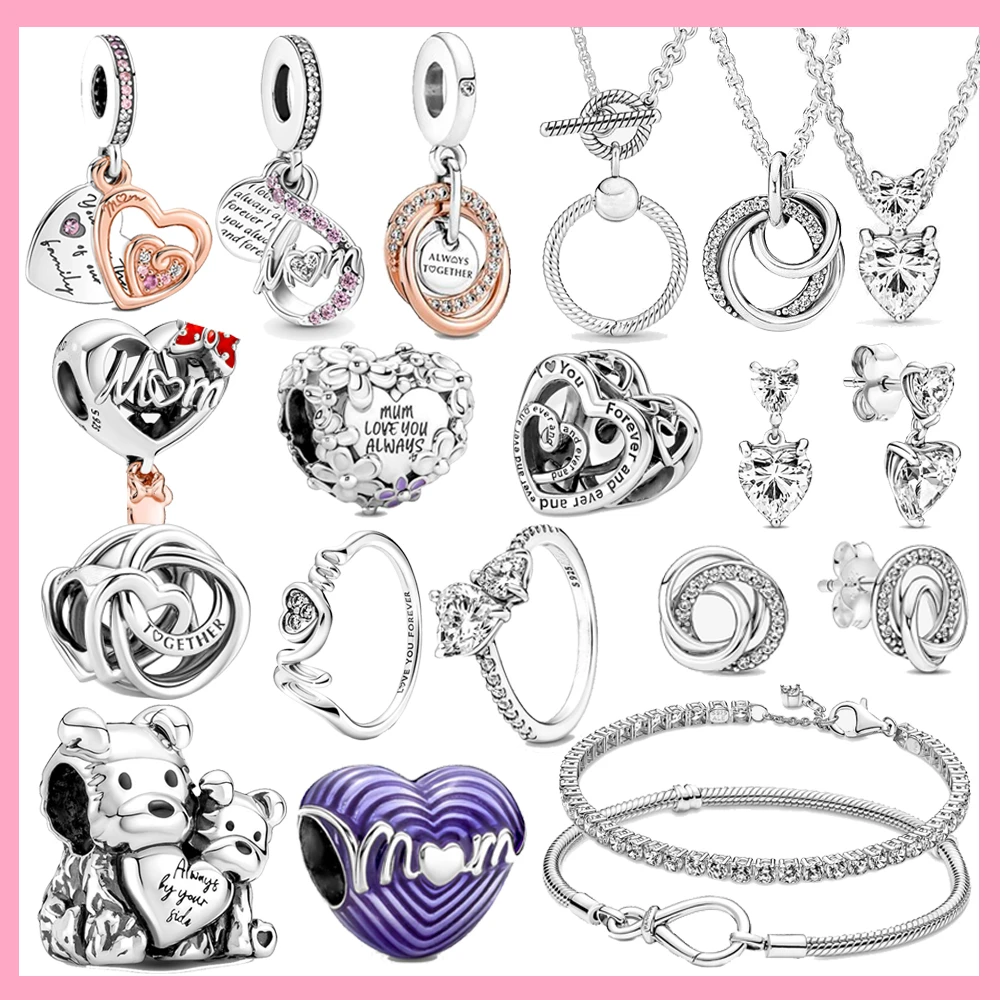 2022 Mother's Day Jewelry Gift 925 Sterling Silver Beads Mother & Puppy Radiating Love Heart Charm Fit Original Pandora Bracelet
2022 Mother's Day Jewelry Gift 925 Sterling Silver Beads Mother & Puppy Radiating Love Heart Charm Fit Original Pandora Bracelet