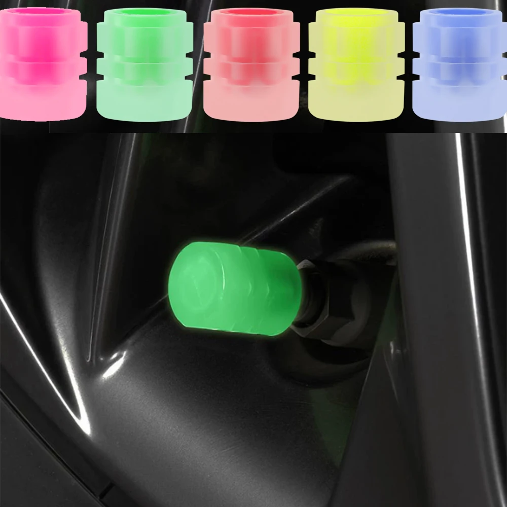 5 Color Luminous Tire Valve Cap Car Wheel Hub Glowing Dust-proof Decorative Tyre Rim Stem Covers Applicable Motorcycle Bike Auto
5 Color Luminous Tire Valve Cap Car Wheel Hub Glowing Dust-proof Decorative Tyre Rim Stem Covers Applicable Motorcycle Bike Auto