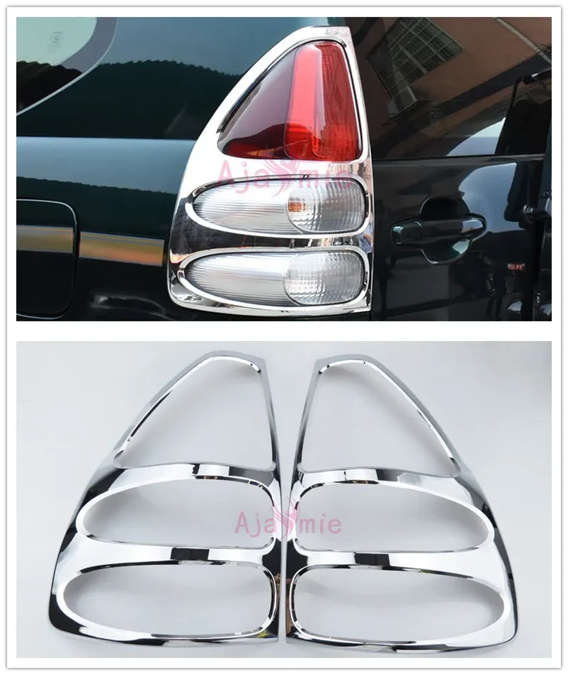 Задняя крышка заднего фонаря, защитная накладка на рамку для Toyota Land Cruiser 120 Prado FJ120 2003-2009, хромированные аксессуары для стайлинга автомобилей
Задняя крышка заднего фонаря, защитная накладка на рамку для Toyota Land Cruiser 120 Prado FJ120 2003-2009, хромированные аксессуары для стайлинга автомобилей