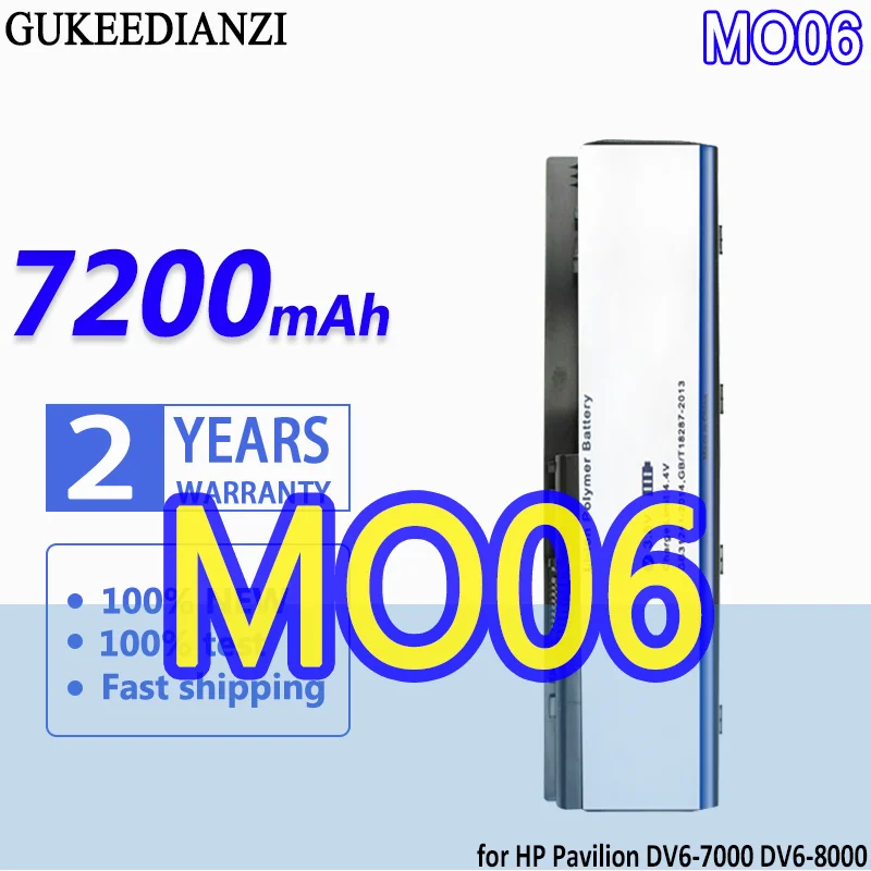 7200mAh High Capacity Battery For HP Pavilion DV6-7000 DV6-8000 DV7-7000 672326-421 672412-001 HSTNN-LB3P MO06 MO09 Bateria
7200mAh High Capacity Battery For HP Pavilion DV6-7000 DV6-8000 DV7-7000 672326-421 672412-001 HSTNN-LB3P MO06 MO09 Bateria