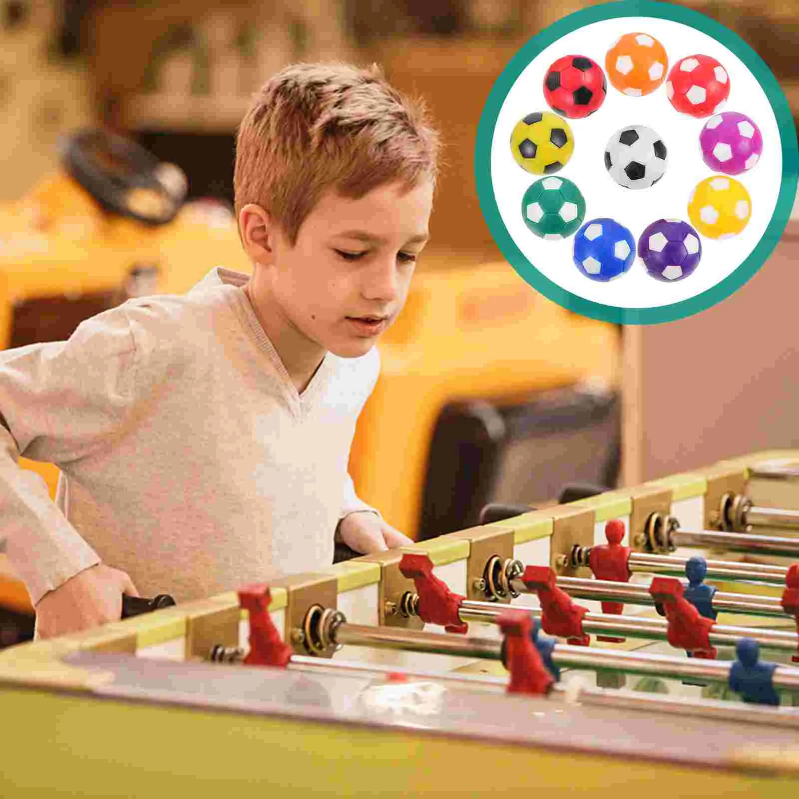 10pcs Colorful Premium Table Football Accessories Foosballs Foosball Replacement
10pcs Colorful Premium Table Football Accessories Foosballs Foosball Replacement