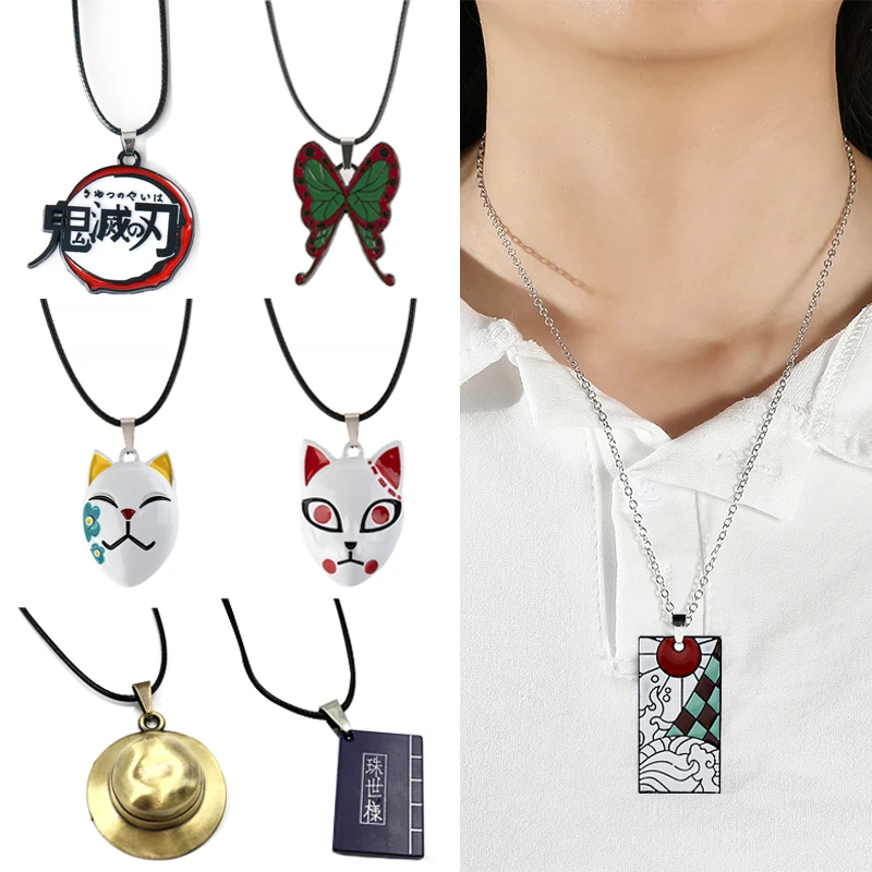 Demon Slayer Necklace Kamado Tanjirou 2022 New Fashion Pendant Acrylic Alloy Chain Jewellery Anime Fans Collect Souvenir Gifts
Demon Slayer Necklace Kamado Tanjirou 2022 New Fashion Pendant Acrylic Alloy Chain Jewellery Anime Fans Collect Souvenir Gifts