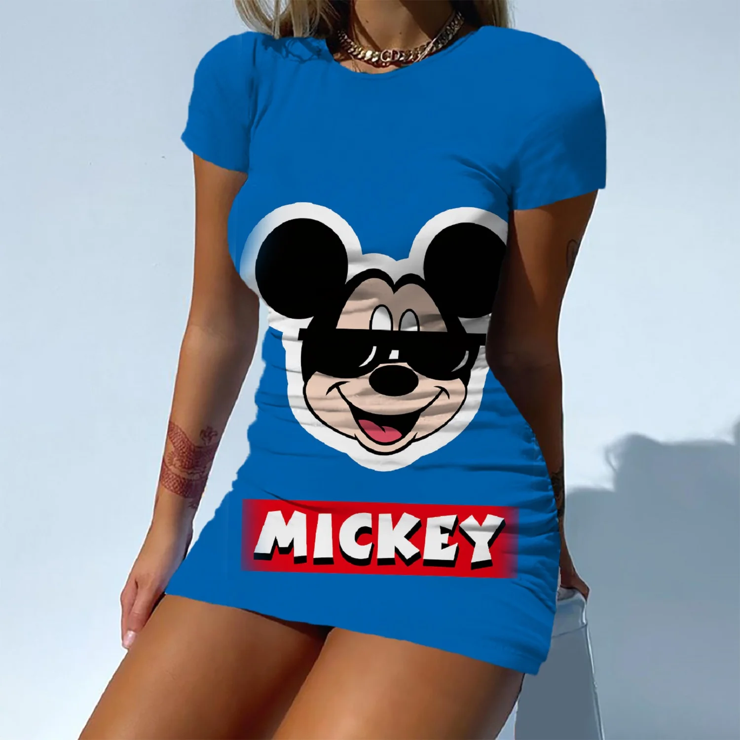 Elegant Dresses For Women 2022 Disney-Mickey and Minnie Summer Sexy Waisted Women's Dress 3D Print Casual Short Sleeves College
Elegant Dresses For Women 2022 Disney-Mickey and Minnie Summer Sexy Waisted Women's Dress 3D Print Casual Short Sleeves College