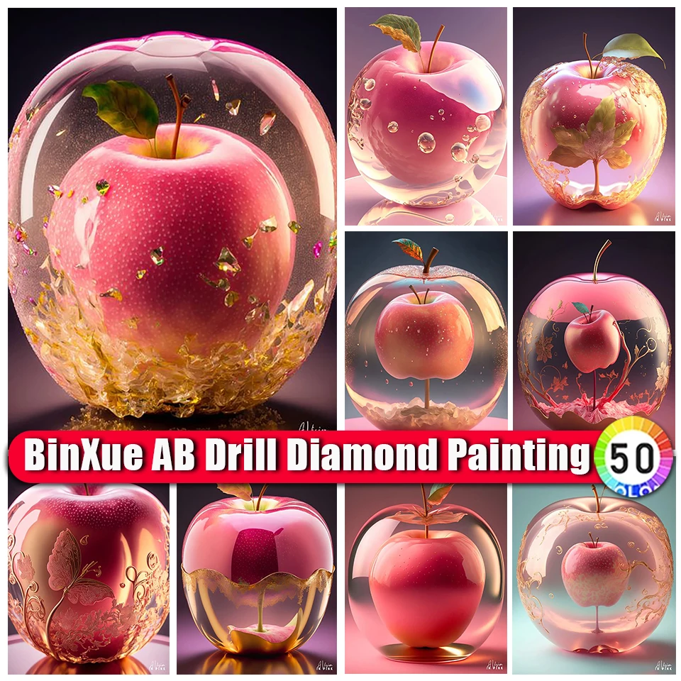 BinXue2023 Новинка 5D DIY Мечта яблоко AB набор для алмазной живописи Фрукты ручной работы полная квадратная Алмазная вышивка мозаика домашний Декор подарок
BinXue2023 Новинка 5D DIY Мечта яблоко AB набор для алмазной живописи Фрукты ручной работы полная квадратная Алмазная вышивка мозаика домашний Декор подарок