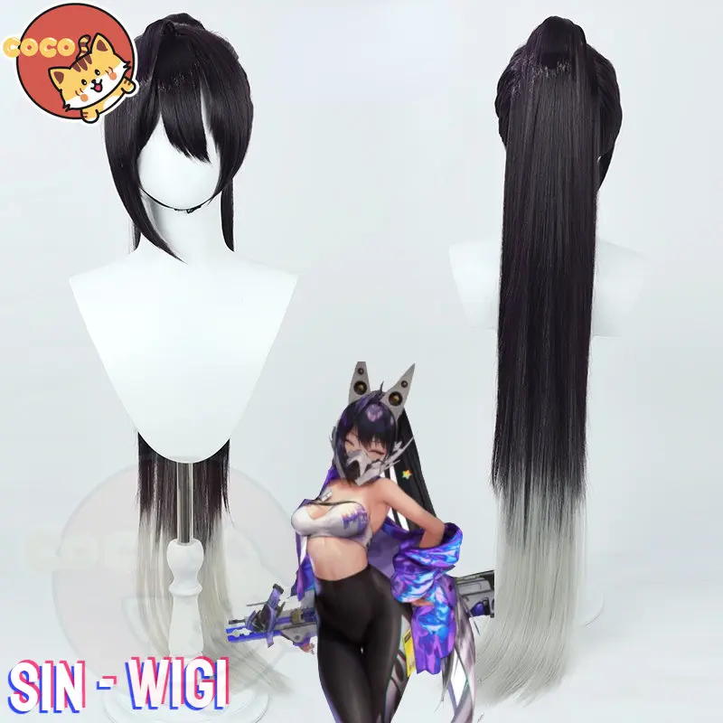 CoCos Game NIKKE Sin Cosplay Wig Game Nikke The Goddess of Victory 100cm Long Ponytail Wig Heat Resistant Party Halloween Wigs
CoCos Game NIKKE Sin Cosplay Wig Game Nikke The Goddess of Victory 100cm Long Ponytail Wig Heat Resistant Party Halloween Wigs
