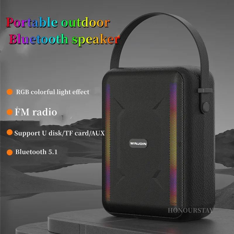 Портативная колонка высокой мощности Bluetooth 6,6, 5,1 дюйма, колонка с радио, Цветной подсветкой, стерео музыкальный центр, квадратный танцевальн...
Портативная колонка высокой мощности Bluetooth 6,6, 5,1 дюйма, колонка с радио, Цветной подсветкой, стерео музыкальный центр, квадратный танцевальн...