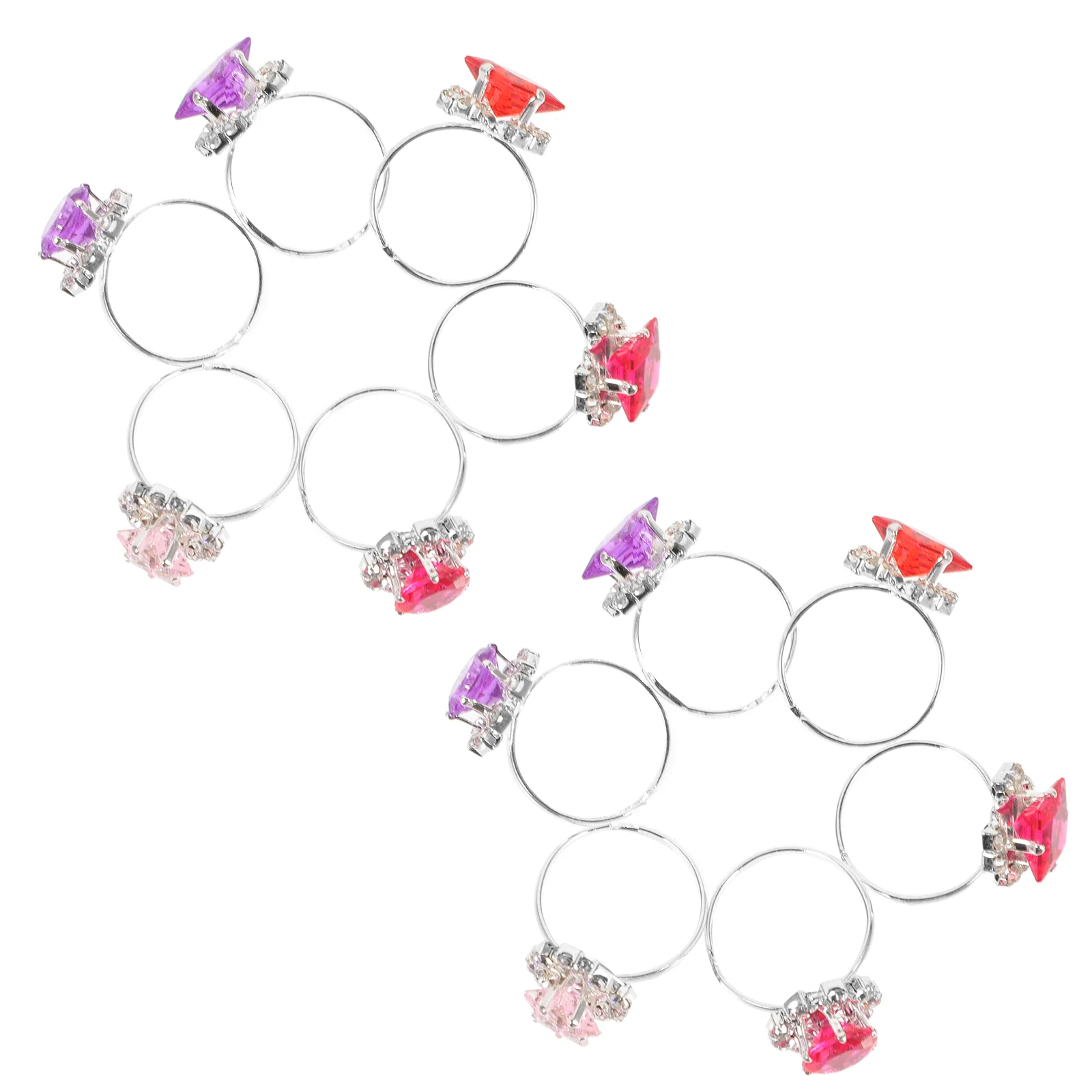 12 Pcs Child Ring Toy Girl Beautiful Baby Gifts Adjustable Diamante Toddler The
12 Pcs Child Ring Toy Girl Beautiful Baby Gifts Adjustable Diamante Toddler The