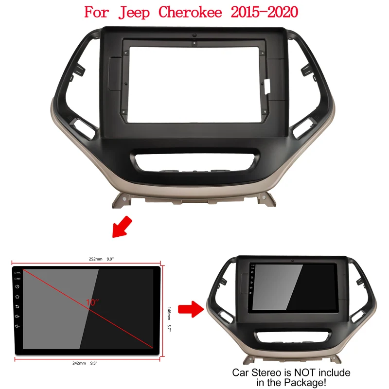 Автомобильный радиоприемник, пластиковая рамка Fascia Для JEEP Renegade 2016 ~ 2020, установка автомобильной панели, DVD GPS Mp5 ABS + PC, комплект крепления для п...
Автомобильный радиоприемник, пластиковая рамка Fascia Для JEEP Renegade 2016 ~ 2020, установка автомобильной панели, DVD GPS Mp5 ABS + PC, комплект крепления для п...