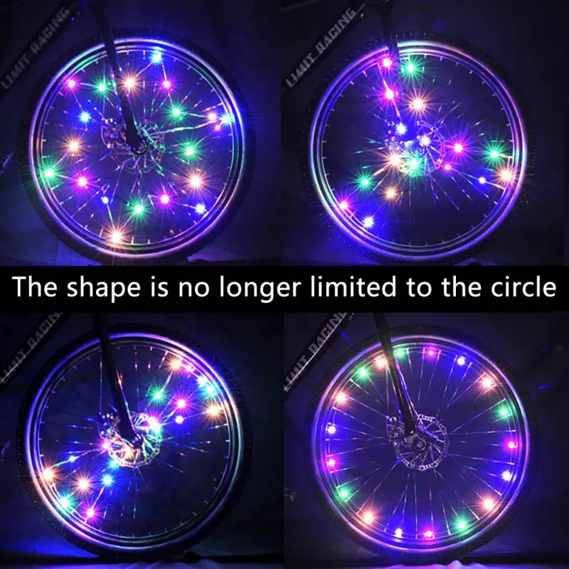 Bicycle spoke lights 4 modes Tire Valve Cap Flashlight MTB mountain road bike lamp Cycling Bike Accessories фонарь велосипедный
Bicycle spoke lights 4 modes Tire Valve Cap Flashlight MTB mountain road bike lamp Cycling Bike Accessories фонарь велосипедный