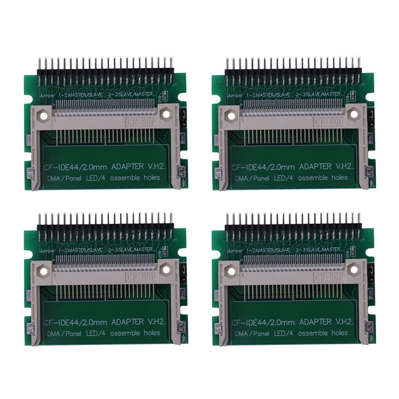 4X IDE 44 Pin Male To CF Compact Flash Male Adapter Connector 
4X IDE 44 Pin Male To CF Compact Flash Male Adapter Connector