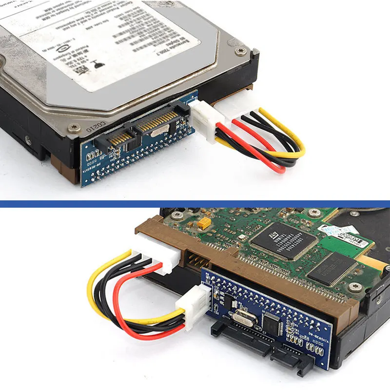 

IDE to SATA Converter Card for 3.5inch Old Style HDD CD Drive Writer Parallel Port to Serial Port Extend Adapter