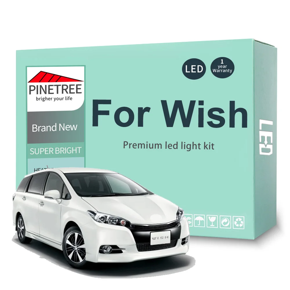 Led Interior Light Kit For Toyota Wish AE10 AE20 2003- 2015 2016 2017 Led Bulbs Dome Map License Plate Light Canbus
Led Interior Light Kit For Toyota Wish AE10 AE20 2003- 2015 2016 2017 Led Bulbs Dome Map License Plate Light Canbus