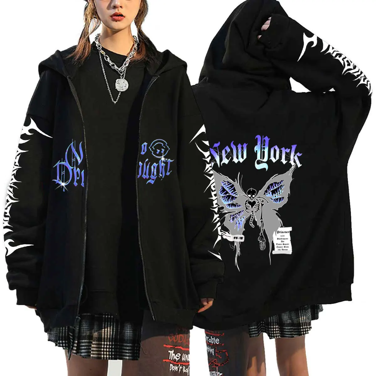 Fashion Anime Butterfly Print Hoodie Men And Women Pullover Top Streetwear Harajuku Zip Up Sweatshirts Hoodies Oversized Coat
Fashion Anime Butterfly Print Hoodie Men And Women Pullover Top Streetwear Harajuku Zip Up Sweatshirts Hoodies Oversized Coat