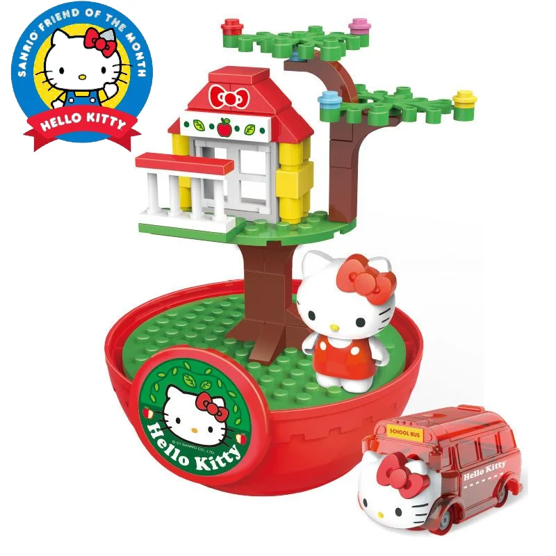 Hello Kitty Sanrio animation peripheral cartoon big gashapon toy puzzle spell insert diy small particle building block toy gift
Hello Kitty Sanrio animation peripheral cartoon big gashapon toy puzzle spell insert diy small particle building block toy gift
