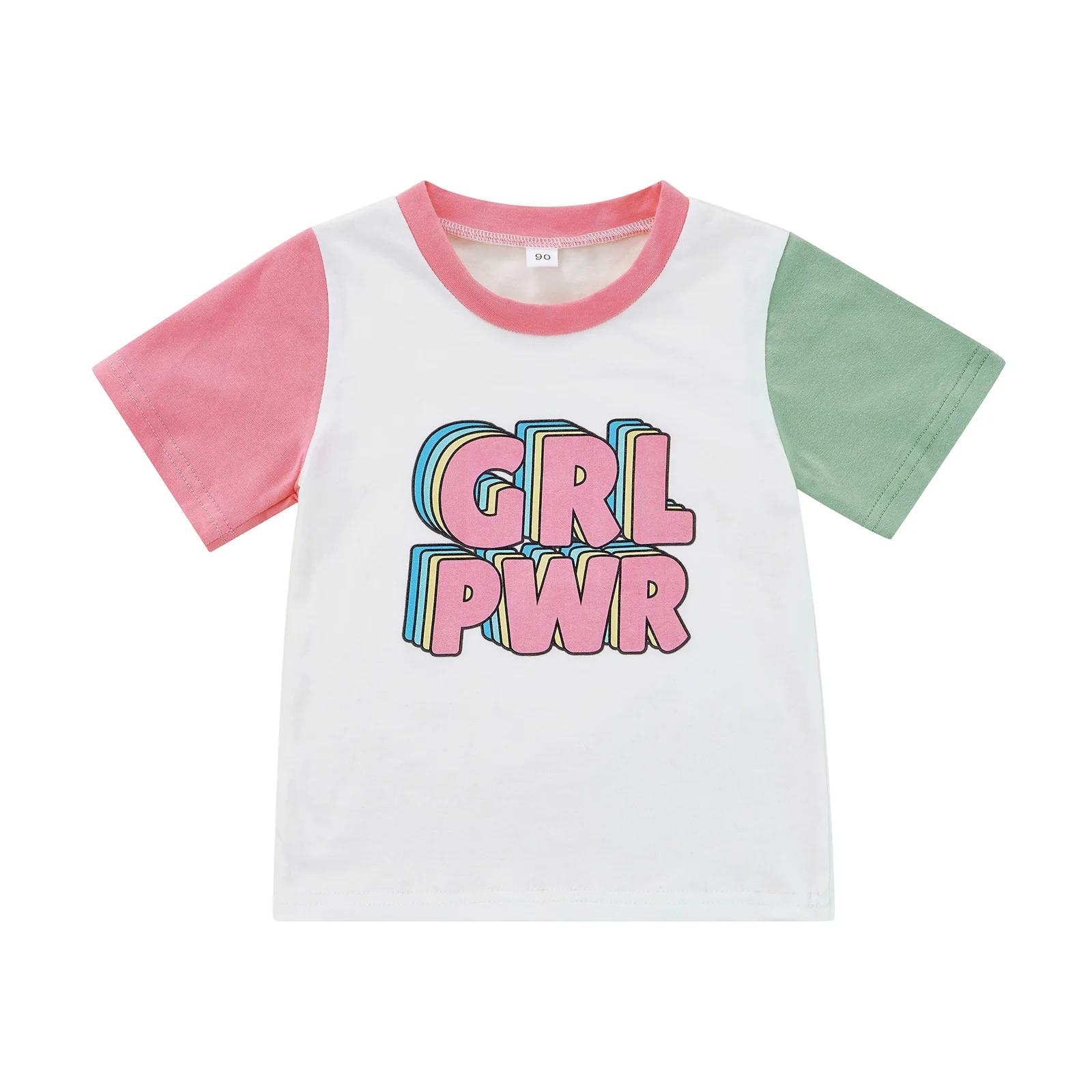 2022-03-23 Lioraitiin 1-5years Toddler Baby Girl T-Shirt Casual Short Sleeve Tops Individual Letter Print Patchwork Pullovers
2022-03-23 Lioraitiin 1-5years Toddler Baby Girl T-Shirt Casual Short Sleeve Tops Individual Letter Print Patchwork Pullovers