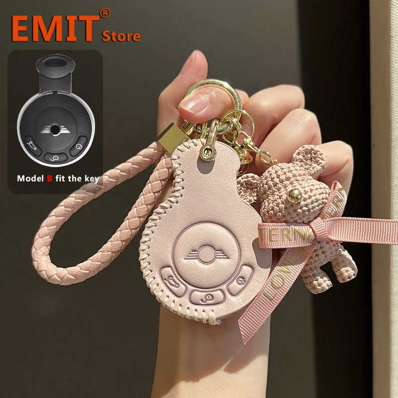 Кожаный чехол для ключей Mini Countryman Clubman Cooper One S JCW R60 R55 R56 R57 R59 R58 R61 Чехол с дистанционным управлением Брелок Автомобильные аксессуары
Кожаный чехол для ключей Mini Countryman Clubman Cooper One S JCW R60 R55 R56 R57 R59 R58 R61 Чехол с дистанционным управлением Брелок Автомобильные аксессуары