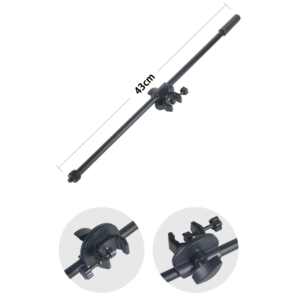 Singing Microphone Stand Boom Arm 43CM 43cm / 17in Clamp Easy To Install Metal+Plastic Tube Diameter Within 2.5cm
Singing Microphone Stand Boom Arm 43CM 43cm / 17in Clamp Easy To Install Metal+Plastic Tube Diameter Within 2.5cm