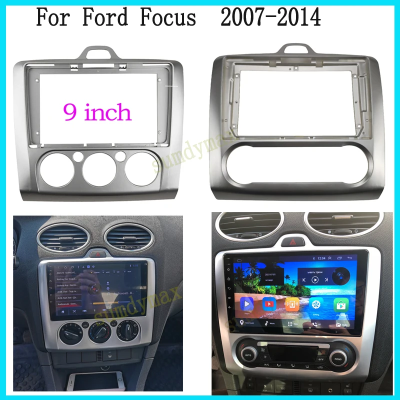 9inch Car Radio Fascia for Ford Focus 2 S-Max 2005-11 big screen 2 Din android Car Radio Fascia frame
9inch Car Radio Fascia for Ford Focus 2 S-Max 2005-11 big screen 2 Din android Car Radio Fascia frame