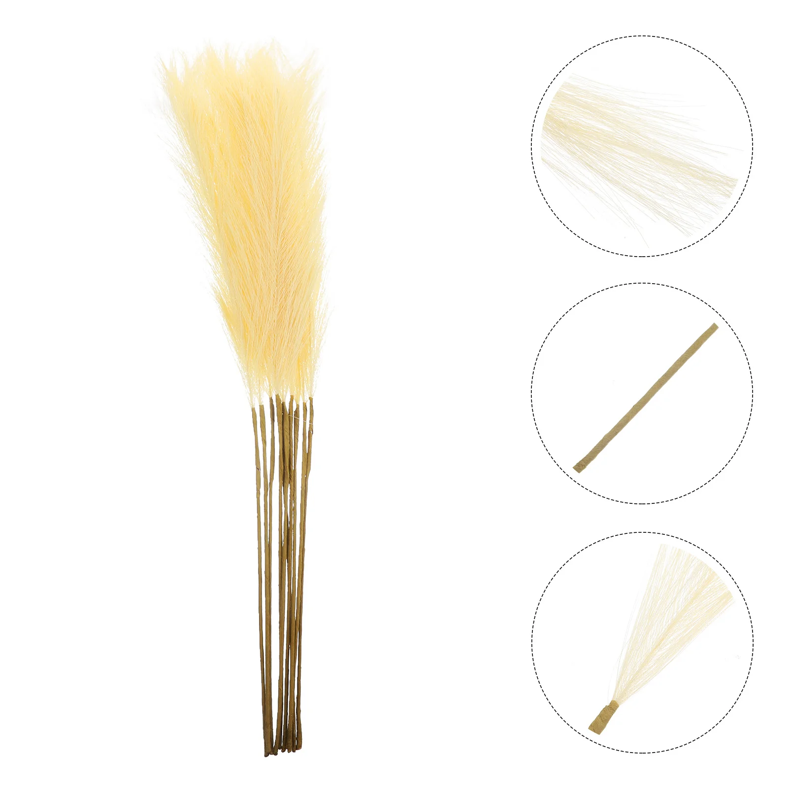 10 Pcs Home Decor Pampas Grass Artificial False Stem Plants Simulation Reed Cloth Fake DIY
10 Pcs Home Decor Pampas Grass Artificial False Stem Plants Simulation Reed Cloth Fake DIY