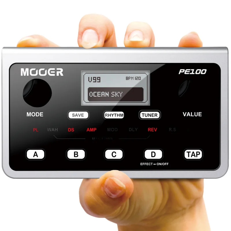 Mooer PE100 Portable Electric Guitar Comprehensive Effector Guitar Effector With Drum Machine Sound Correction
Mooer PE100 Portable Electric Guitar Comprehensive Effector Guitar Effector With Drum Machine Sound Correction