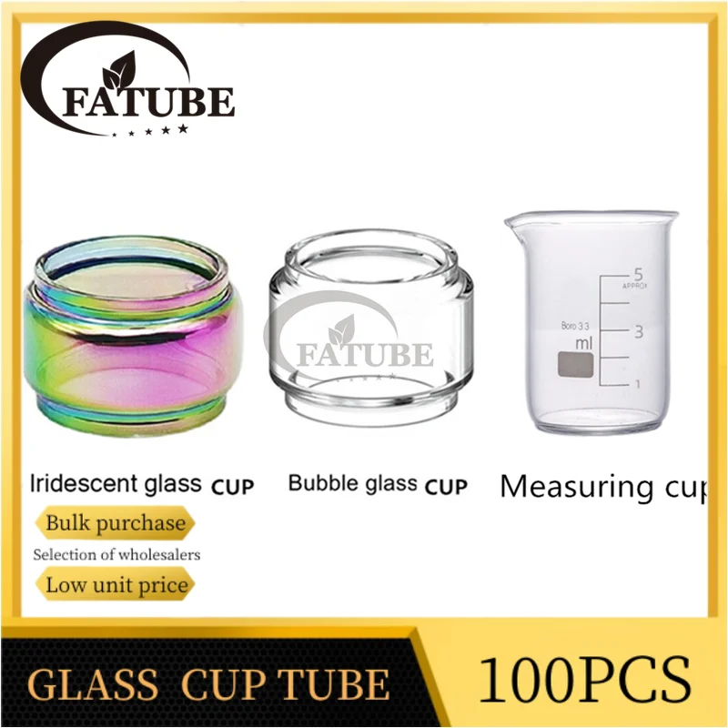 FATUBE 100 шт. Пузырьковые стеклянные чашки для blitzen RTA 24 мм 5 мл запасная Радужная стеклянная трубка
FATUBE 100 шт. Пузырьковые стеклянные чашки для blitzen RTA 24 мм 5 мл запасная Радужная стеклянная трубка