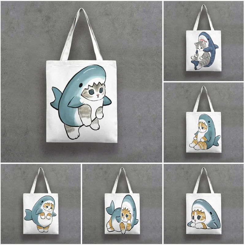 Cute Ladies Shoulder Bag Korean Style Kpop Large Capacity Canvas Handbag Cartoon Kawaii Cat Casual Fashion Ins Shopping Bags
Cute Ladies Shoulder Bag Korean Style Kpop Large Capacity Canvas Handbag Cartoon Kawaii Cat Casual Fashion Ins Shopping Bags