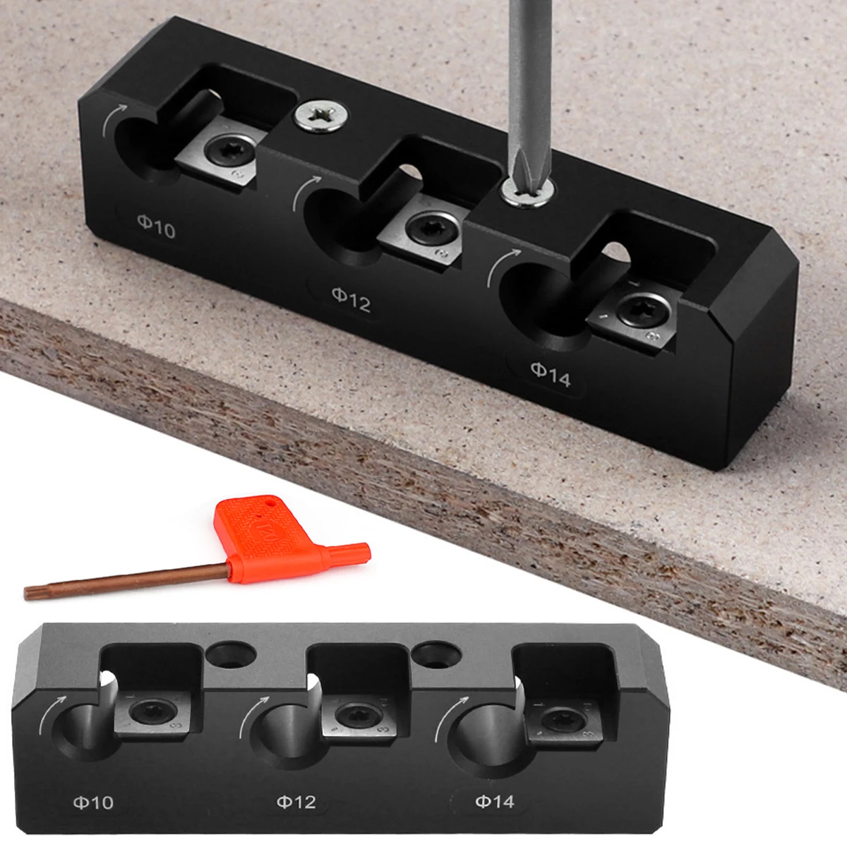 5Pcs Dowel Maker Kit Heavy Duty Aluminum Alloy Dowel Making Machine Set with Alloy Steel Blades Wrench 3 Holes 10mm 12mm 14mm
5Pcs Dowel Maker Kit Heavy Duty Aluminum Alloy Dowel Making Machine Set with Alloy Steel Blades Wrench 3 Holes 10mm 12mm 14mm