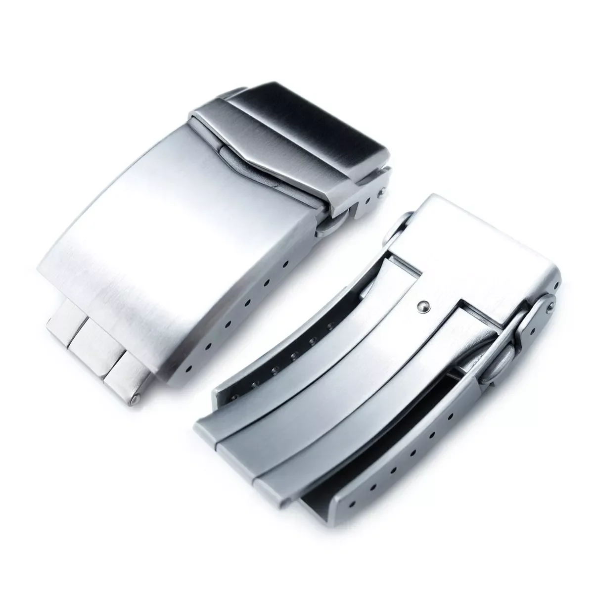 18mmm 22mm Stainless Steel Watch Band Buckle for Seiko Watch Strap Clasp Double Lock Button Diver Buckle for Ghost Diving Clasps
18mmm 22mm Stainless Steel Watch Band Buckle for Seiko Watch Strap Clasp Double Lock Button Diver Buckle for Ghost Diving Clasps