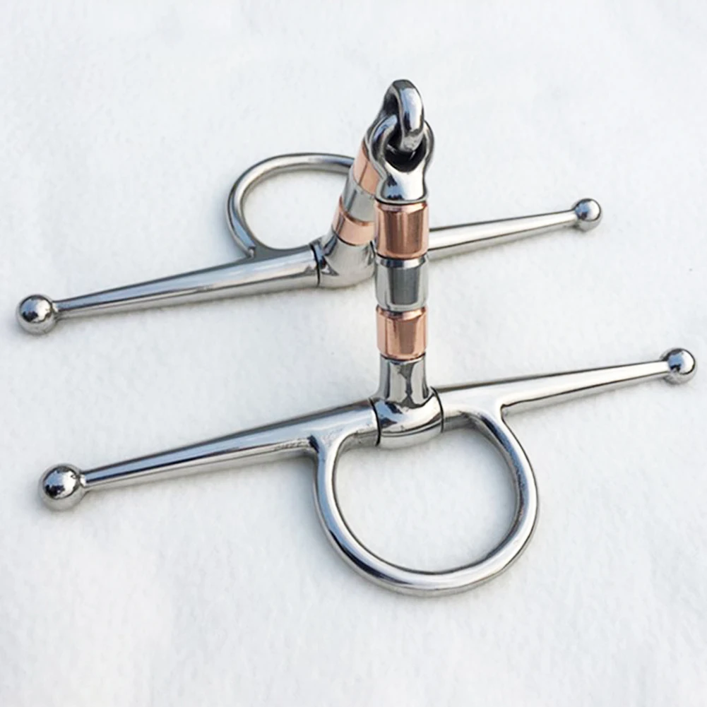 Full Cheek Horse Bit Polished Copper Mouth Horse Tack Snaffle Bit Stainless Steel 13cm 1pcs Brand New Hot Sale
Full Cheek Horse Bit Polished Copper Mouth Horse Tack Snaffle Bit Stainless Steel 13cm 1pcs Brand New Hot Sale