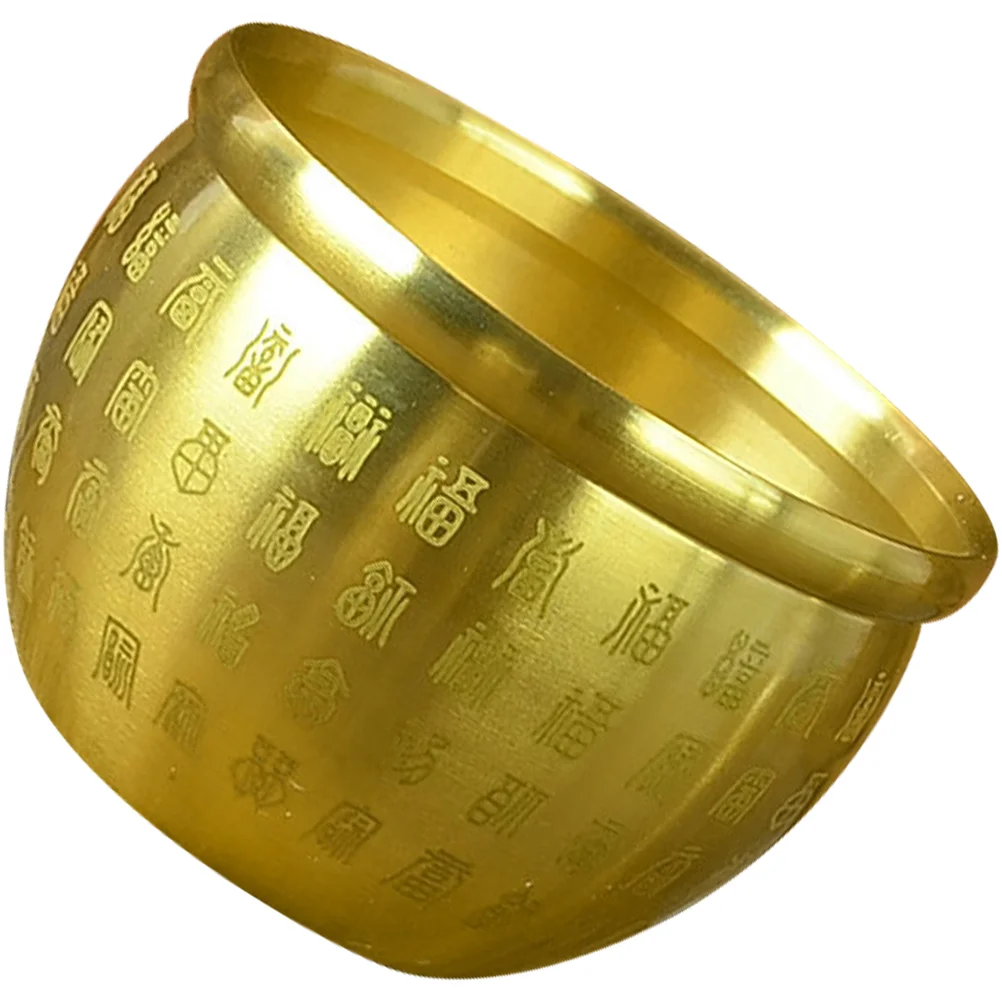 Bowl Treasure Copper Basin Wealth Offering Good Statue Money Fortune Luck Shui Feng Porsperity Lucky Bowls Chinese Golden Brass
Bowl Treasure Copper Basin Wealth Offering Good Statue Money Fortune Luck Shui Feng Porsperity Lucky Bowls Chinese Golden Brass