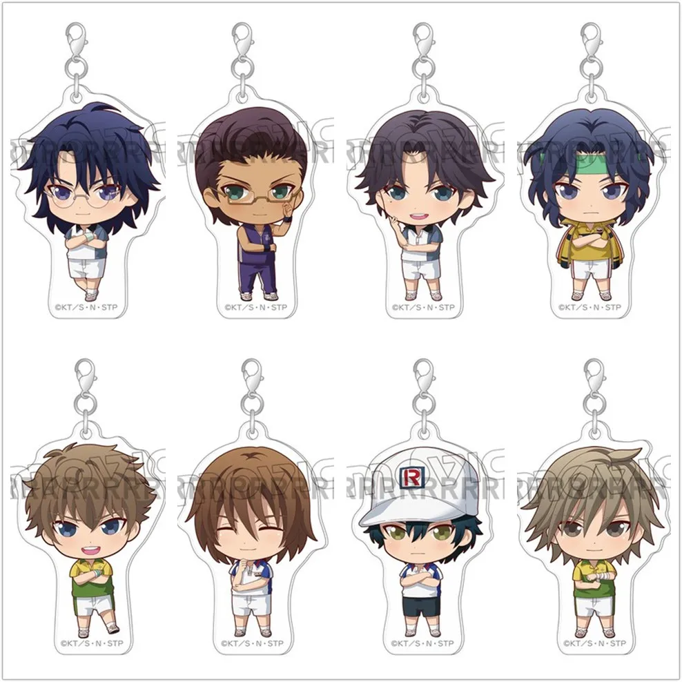 Anime THE PRINCE OF TENNIS Ⅱ Keychain Doll Fuji Shusuke Yukimura Seiichi Kite Eijiro Acrylic Keyring Pendant for Gift
Anime THE PRINCE OF TENNIS Ⅱ Keychain Doll Fuji Shusuke Yukimura Seiichi Kite Eijiro Acrylic Keyring Pendant for Gift