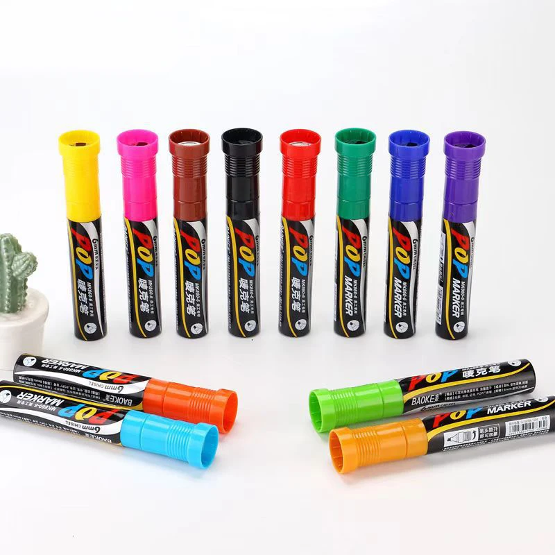 Baoke Pop Pen Hand-painted Poster Pen Set Mark Pen Pop Poster Special Pen Mike Pen Advertising Pen Office Stationery
Baoke Pop Pen Hand-painted Poster Pen Set Mark Pen Pop Poster Special Pen Mike Pen Advertising Pen Office Stationery