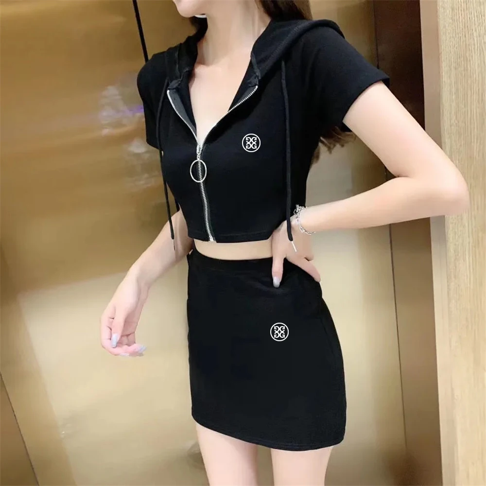 Women's Golf Clothing Summer Golf Suits Shorts Clothes 2-piece Set malbon Golf wear T-shirt Tennis Suits Golf Wear Women
Women's Golf Clothing Summer Golf Suits Shorts Clothes 2-piece Set malbon Golf wear T-shirt Tennis Suits Golf Wear Women