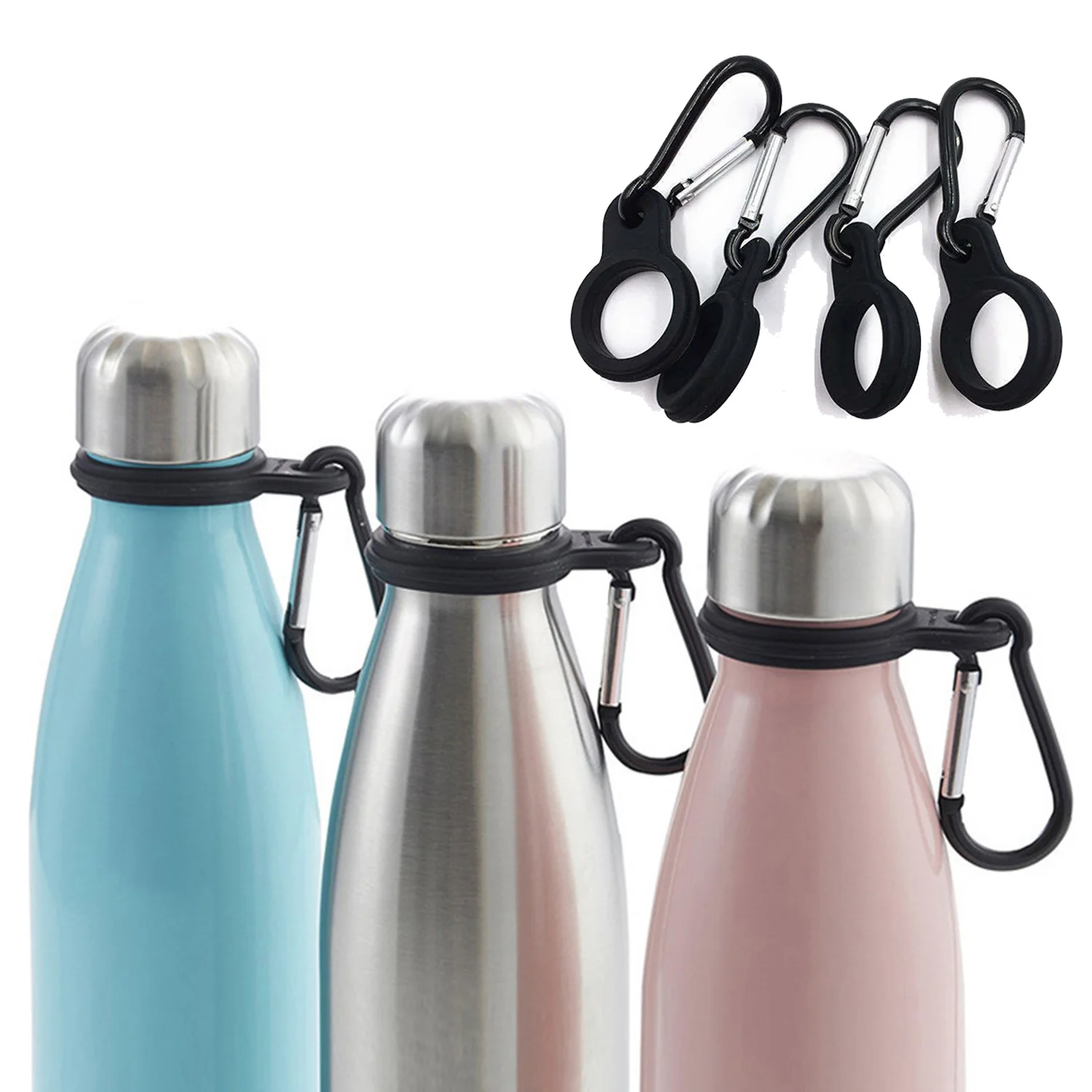 1PCS High Quality Aluminum Sports Kettle Buckle Outdoor Carabiner Water Bottle Holder Rubber Buckles Hook Camping Hiking Tool
1PCS High Quality Aluminum Sports Kettle Buckle Outdoor Carabiner Water Bottle Holder Rubber Buckles Hook Camping Hiking Tool