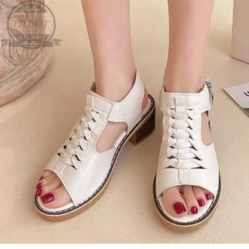 Summer Women Sandals Post Slingback Square Mid-heel Flip Toe Rubber Sole Solid Casual Leisure Shoes Ladies Female Whosale 2022
Summer Women Sandals Post Slingback Square Mid-heel Flip Toe Rubber Sole Solid Casual Leisure Shoes Ladies Female Whosale 2022