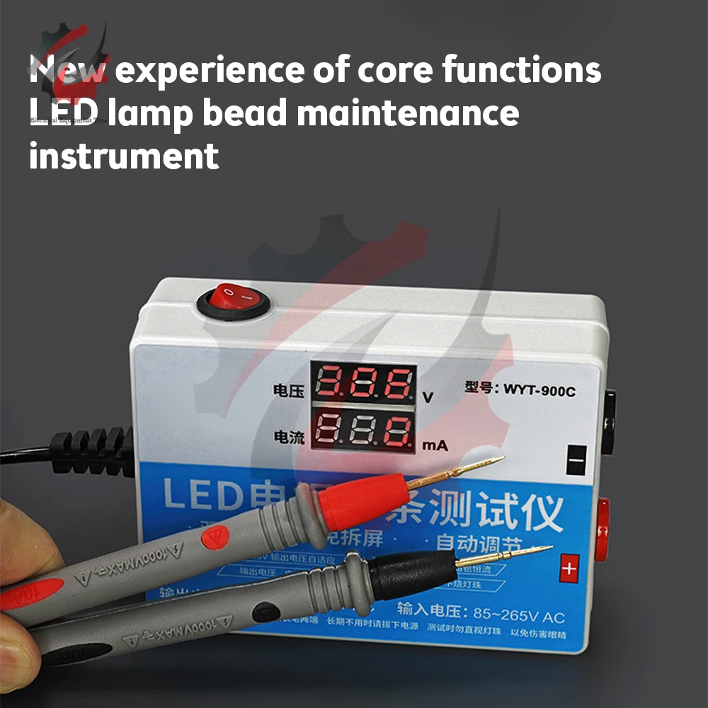 EU/US AC 85-265V 10A Detachableled TV Backlight Tester Maintenance Tool Led Light Strip Tester With Current And Voltage Display
EU/US AC 85-265V 10A Detachableled TV Backlight Tester Maintenance Tool Led Light Strip Tester With Current And Voltage Display